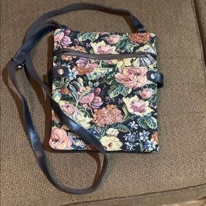 Patricia Nash Floral Crossbody Bag
